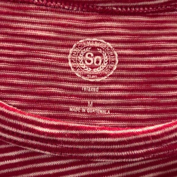 Tie front tee with cuffed sleeves - Picture 2 of 5